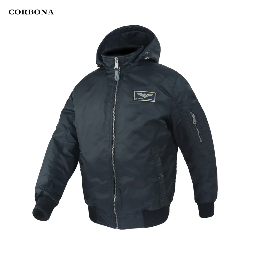 CORBONA Autumn Bomber Jackets Casual Windproof Air Force Male Baseball Military Man's Winter Coat Hiphop Street Homme Parka 2021 | Мужская