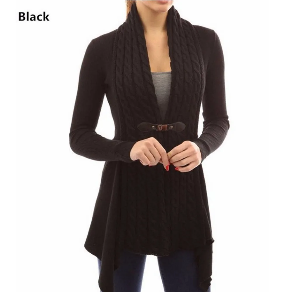 

Bestselling Women's Knit Cardigan Irregular One Button Slim Sweater Autumn Casual Women's Lapel Jacket Long Sleeve Knit Cardigan