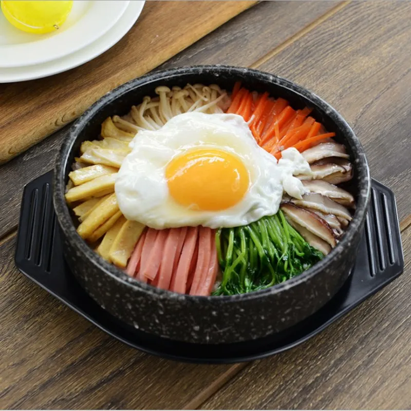 Maifan камень узор Корейский камень горшок рыба камень горшок Bibimbap специальные керамические кастрюли для отправки лоток выпечки горшок кухонные принадлежности