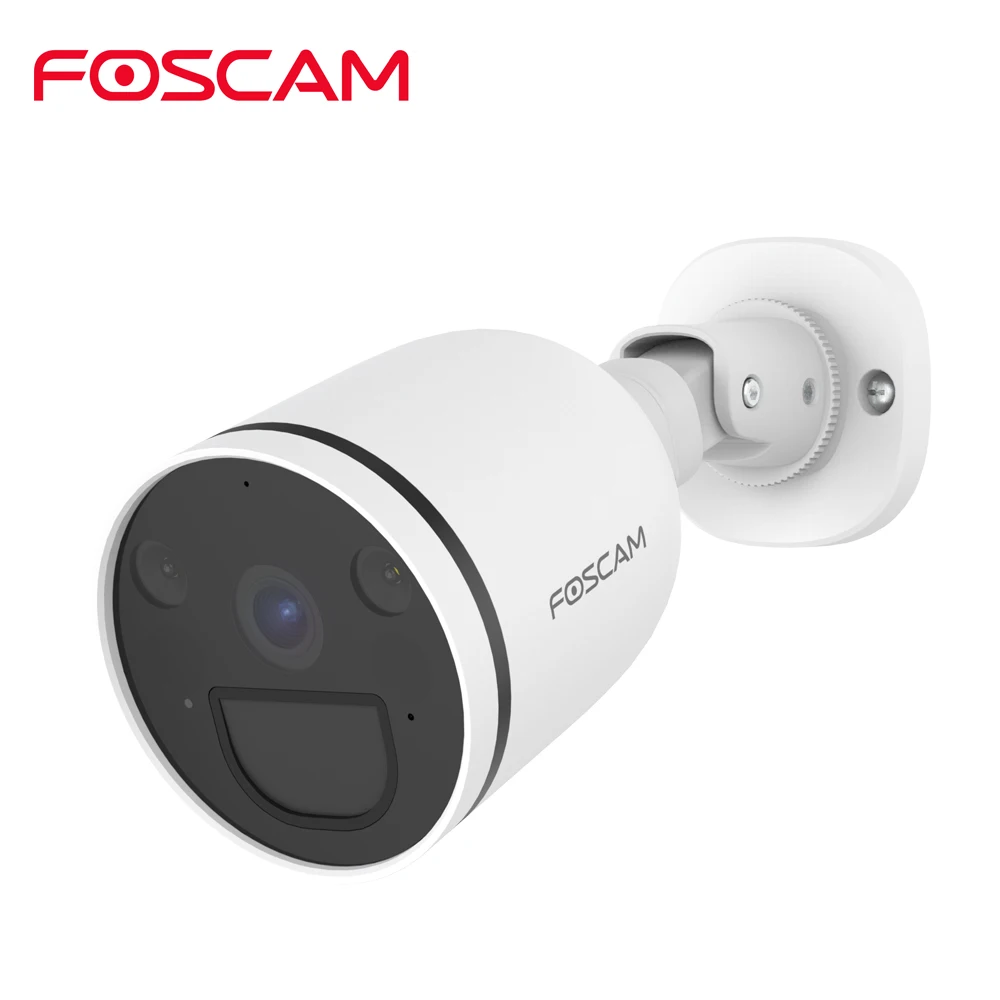 Foscam S41 4Mp 2.4Ghz 5Ghz Dual Band Wifi Spotlight Camera Audio Bidirezionale Colore Visione Notturna Slot Per Schede Esterne Outdoor Ip66