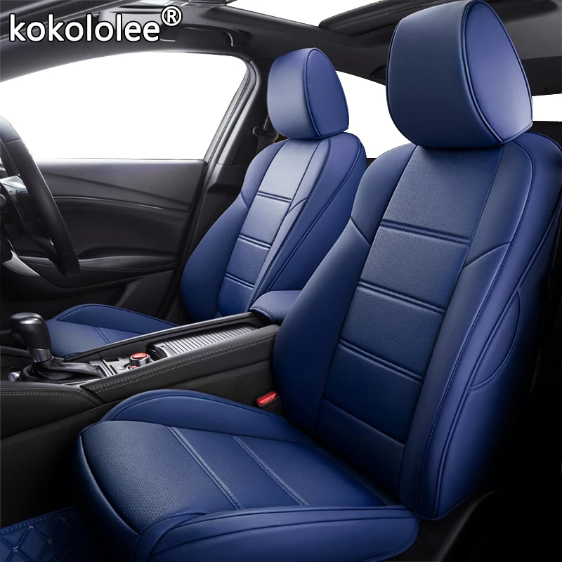Чехол для автомобильного сиденья kokololee кожаный NISSAN Patrol Sunny QUEST Terra Navara NV200 Paladin KICKS
