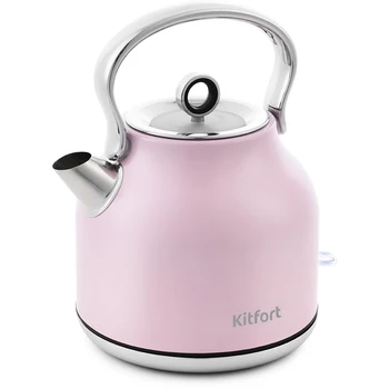 

Electric kettle kitfort кт-671-4, 2250 W, pink