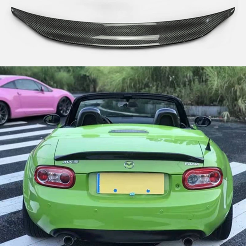 Автомобиль-Стайлинг для Mazda MX5 ND Miata Garage Vary style углеродное волокно/FRP Ducktail задний спойлер