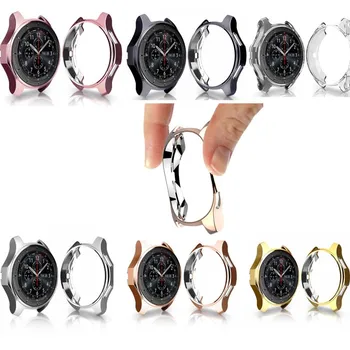 

Protective Soft TPU Case Cover For galaxy watch 46mm 42mm Cover Shell for Samsung Gear S3 Frontier Protective Bumper Shell
