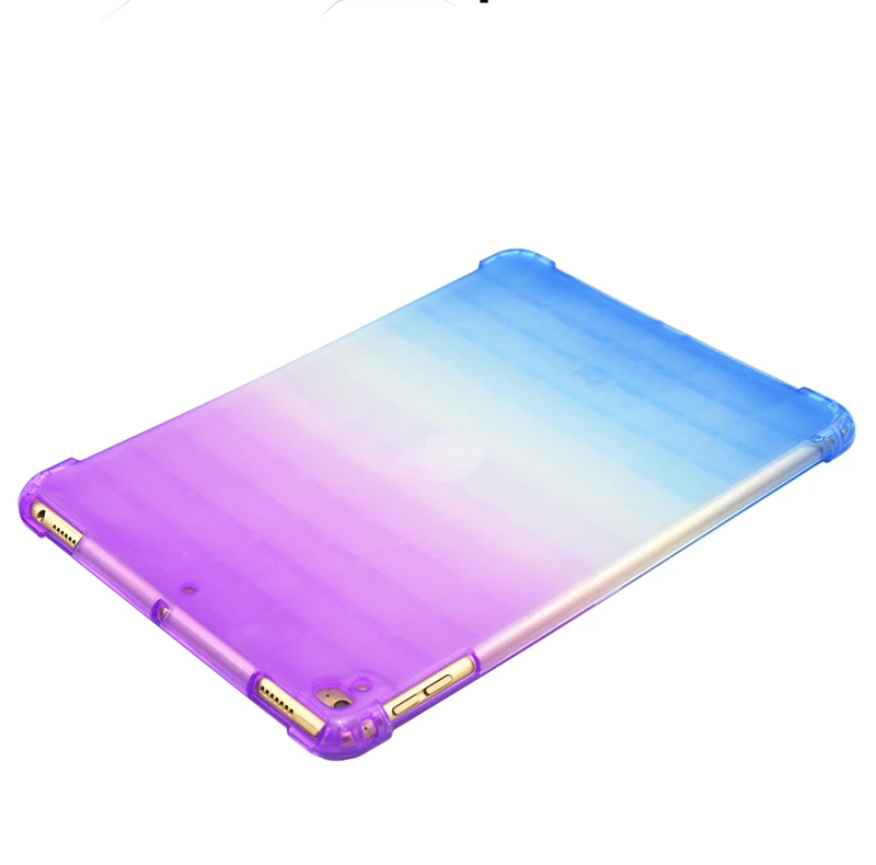 Ablet pc защитный чехол для ipad 9,7 Air2 Air1 TPU градиентная мягкая задняя крышка Pro 9,7 дюймов Чехол