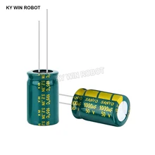 

10PCS Aluminum electrolytic capacitor 1000UF 6.3V 10V 16V 25V 35V 50V 63V 80V 100V high frequency low resistance longlife 1000UF