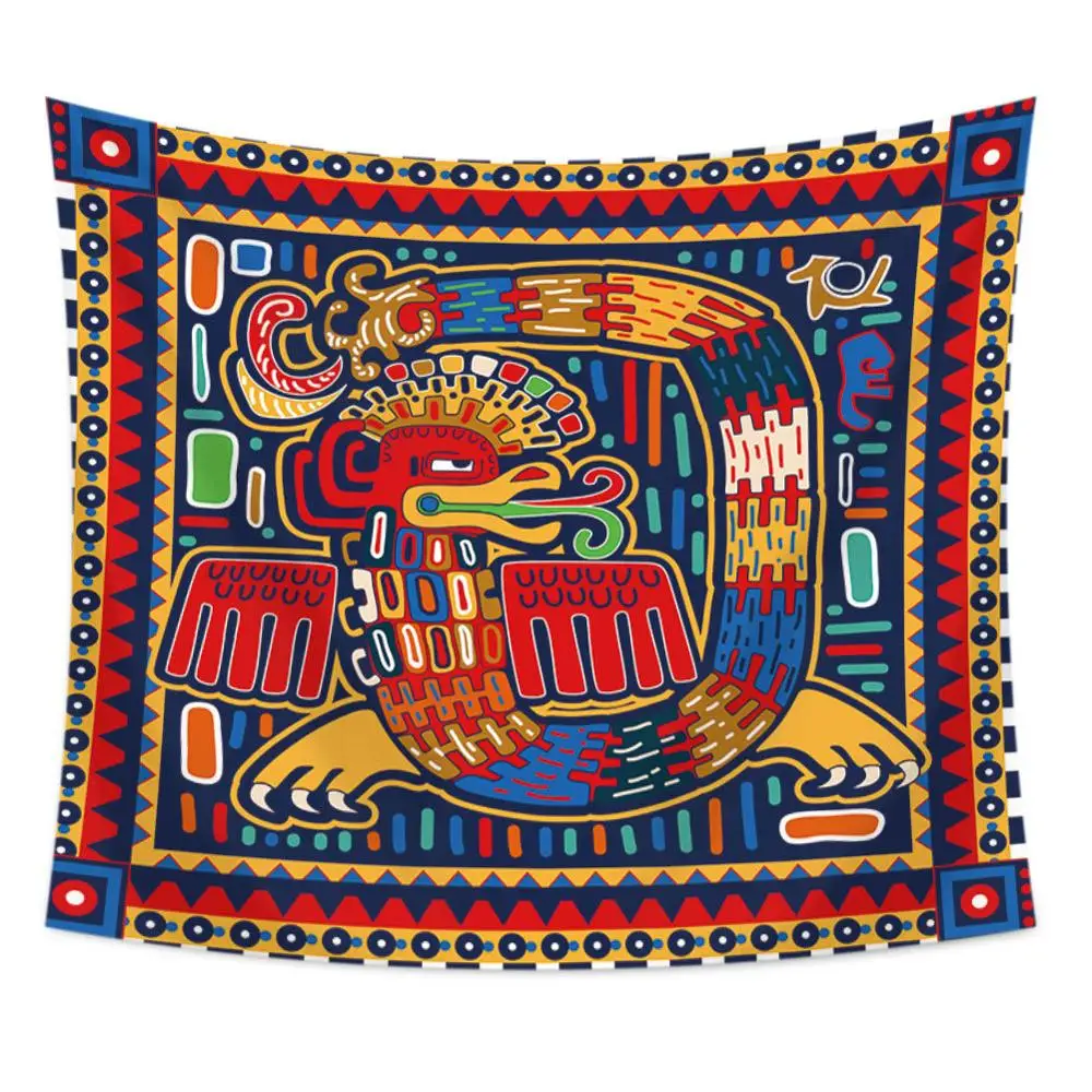 

Bohemia Decor Carpet Wall Tapestry Mandala Floral Hippie Psychedelic Dragon Japanese Mural Home Decoration Wall Hanging Blanket