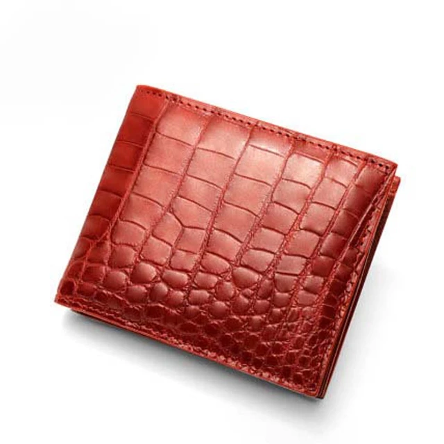 multiple wallet crocodilien