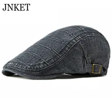 JNKET, новинка, для отдыха, берет унисекс, шляпа, промытая ткань, остроконечная Кепка, джинсовая кепка, плоская кепка s, уличная шляпа с полями для путешествий, кепка утконоса