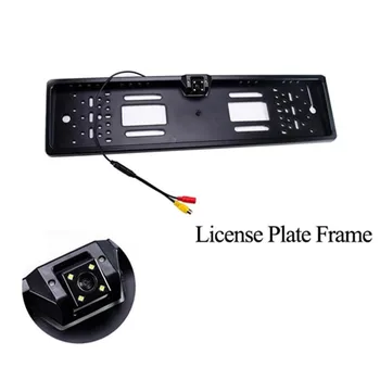 

1pcs Car Rear View Camera License Plate Frame With Backup Camera Waterproof Night Vision Reversing Camera License Plate Frame