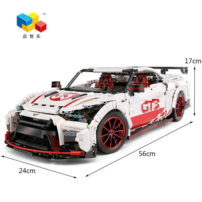 

NEW IN STOCK 23010 13172 GT-R Technic RC Racing Car Fuction Remote Control MOC 25326 Building Blocks LEPINBricks Toys Gifts