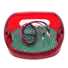 Красный светодиодный тормозной задний светильник для мотоцикла для Softail Dyna 1991-2010