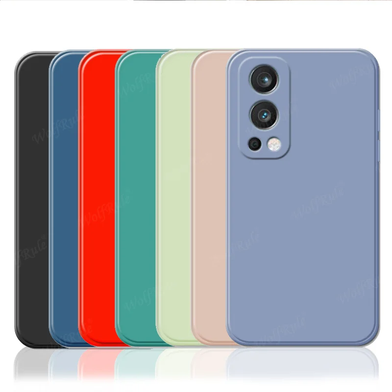 For Cover Oneplus Nord 2 5G Case For Oneplus Nord 2 5G Capas Phone Bumper TPU Shockproof Soft Cover For Oneplus Nord 2 5G Fundas