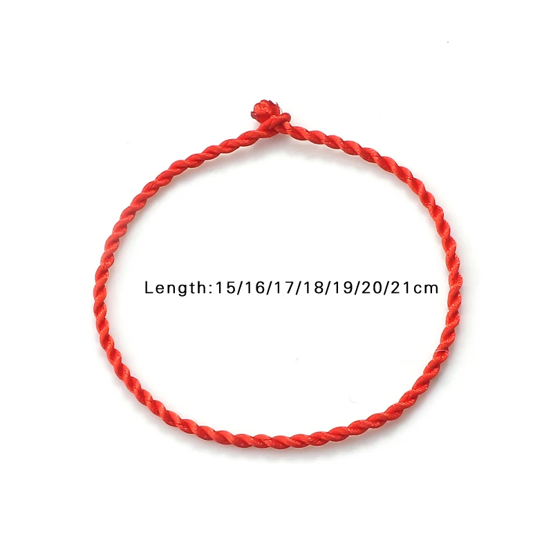 Red Thread String Bracelet For Women Simple Lucky Handmade Weave Rope Bangle Men Fashion Couple Jewelry Lovers Gift Wristband - Image 6