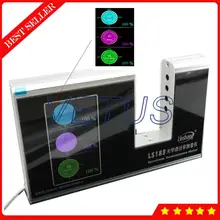 LS183 портативный спектр передачи метр для 3 в 1 Функция УФ 365nm ИК 940nm свет 380nm-760nm измерения пропускания