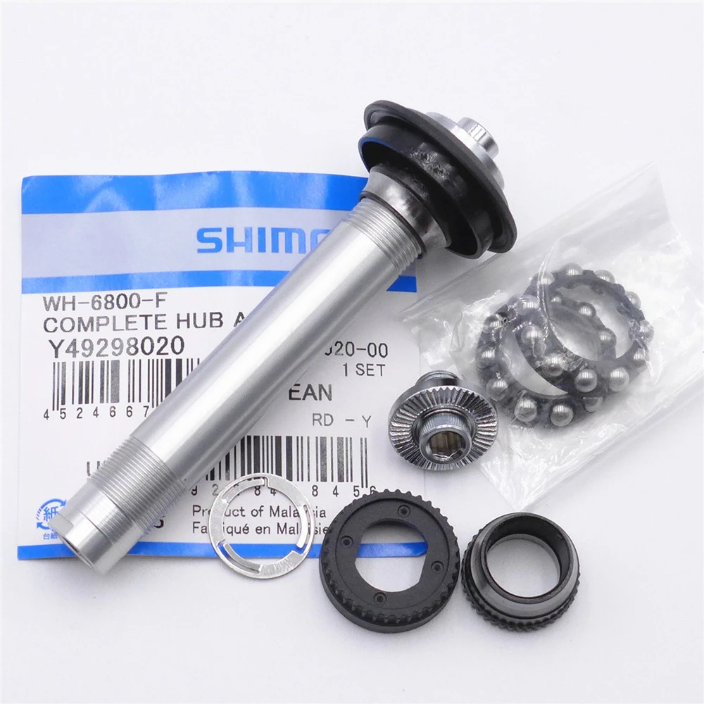 Shimano Y49298020 Complete Hub Axle Cone For Wh6800/rs81f Bicycle