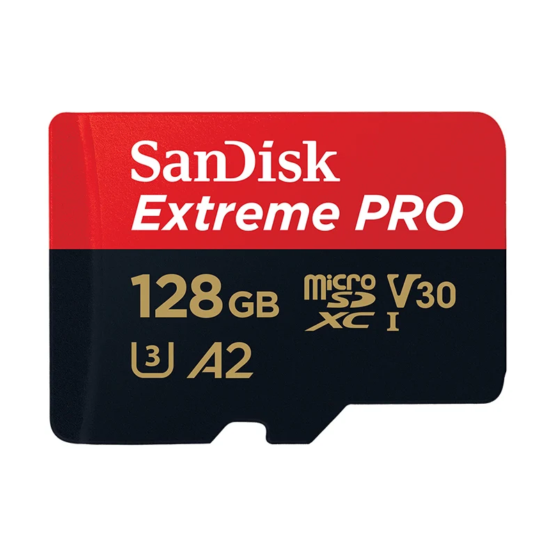 sandisk Extreme Pro Micro SD Card до 170 МБ/с. A2 V30 U3 256 ГБ 128 Гб 64 ГБ Памяти SDXC с UHS-I TF карты Поддержка видео в формате 4K UHD