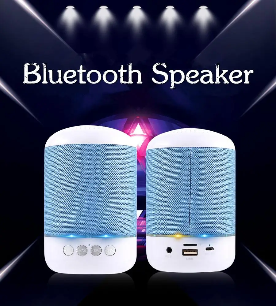 TG115 Портативный беспроводной Bluetooth динамик открытый динамик бас сабвуфер USB TF карта Колонка коробка громкий динамик