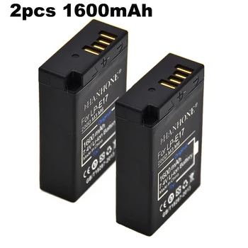 

2PCS 1600mAh LP-E17 LPE17 LP E17 Battery for Canon EOS M3 M5 M6 750D 760D T6i T6s 800D 8000D Kiss X8i Camera Batteries