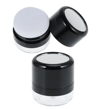 

2PCS 15G Empty Powder Case Loose Powder Container Makeup Case Travel Kit Plastic Cosmetic Powder Case Make-Up Sponge Holder with