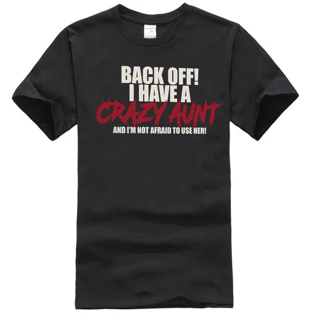 Crazy Aunt Men's &ampamp Kids T-Shirt - Novelty Funny Joke Family Gift Present Xmas | Мужская одежда