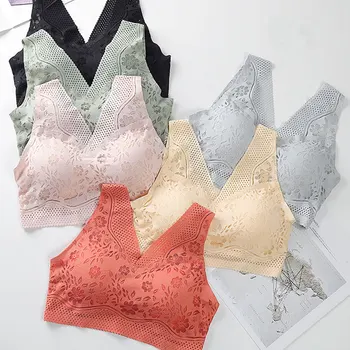 

New Bra Women's Underwear Sexy Bralette Push up Bras Bralette Lingerie for women Lace Seamless Bra Pitted Crop Top