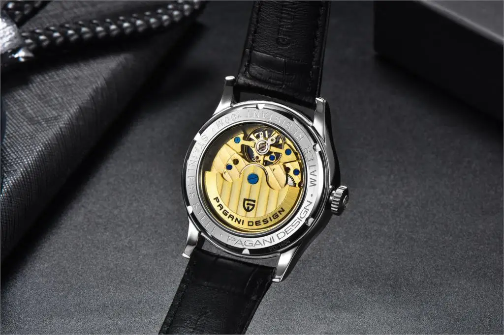 Men's Watches Leather Tourbillon Automatic Mechanical Watch 10 H74e374f25f9441da9e82e98636a0e37cT