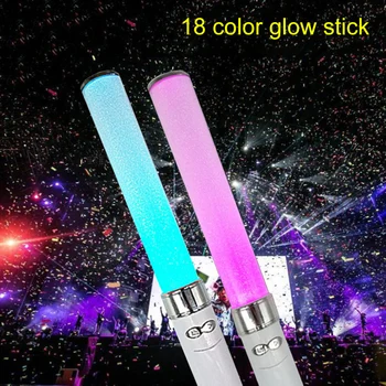 

18 Patterns Glow Sticks Concert Flashing Support Stick for Night Party Decor Glowing LAD-sale