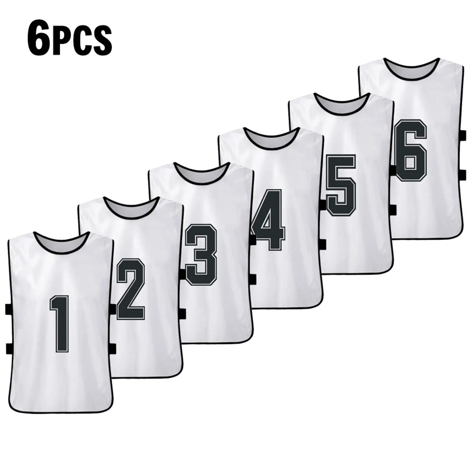 White  6pcs