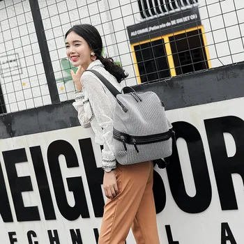 

Fashion Personality Mesh Backpack Female 2020 Summer New Korean Version of the Wild Mass Travel Anti-Theft Backpack