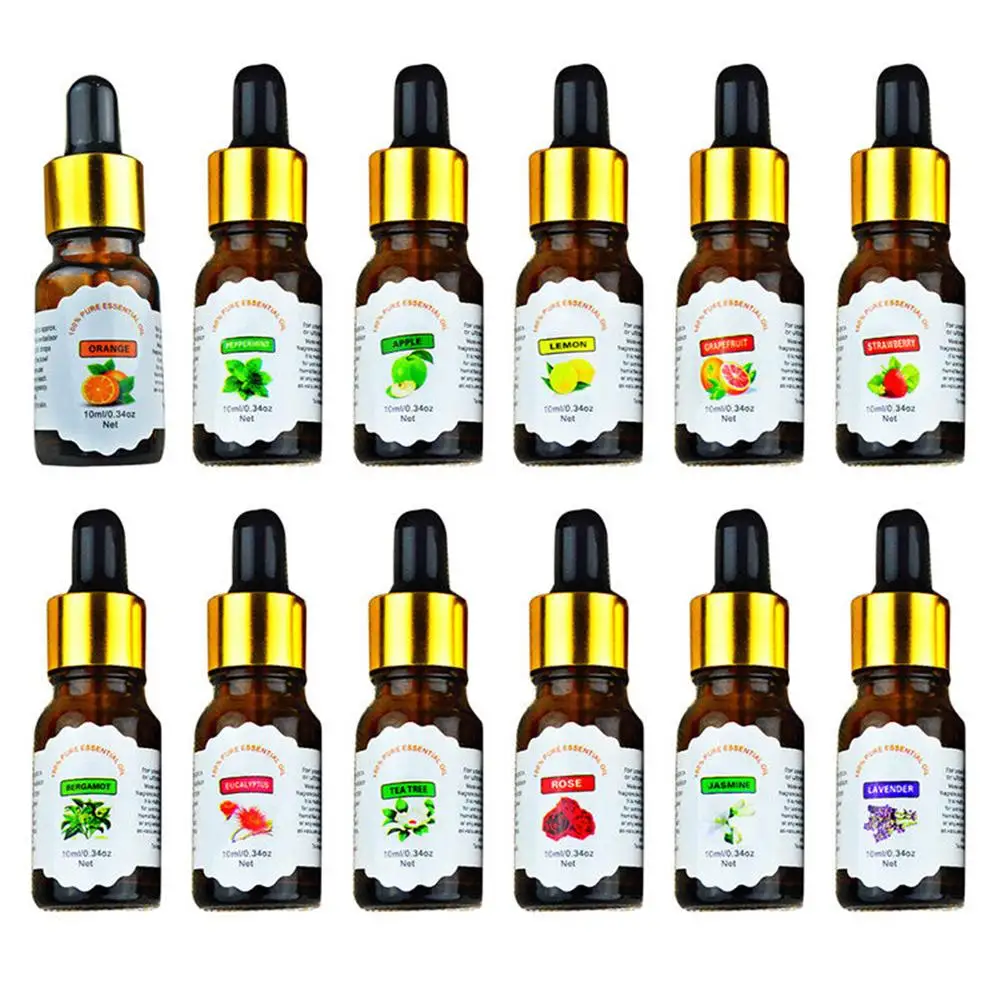 

10ml/Bottle Natural Essential Oil Aromatherapy for Fragrance Lamp Humidifier