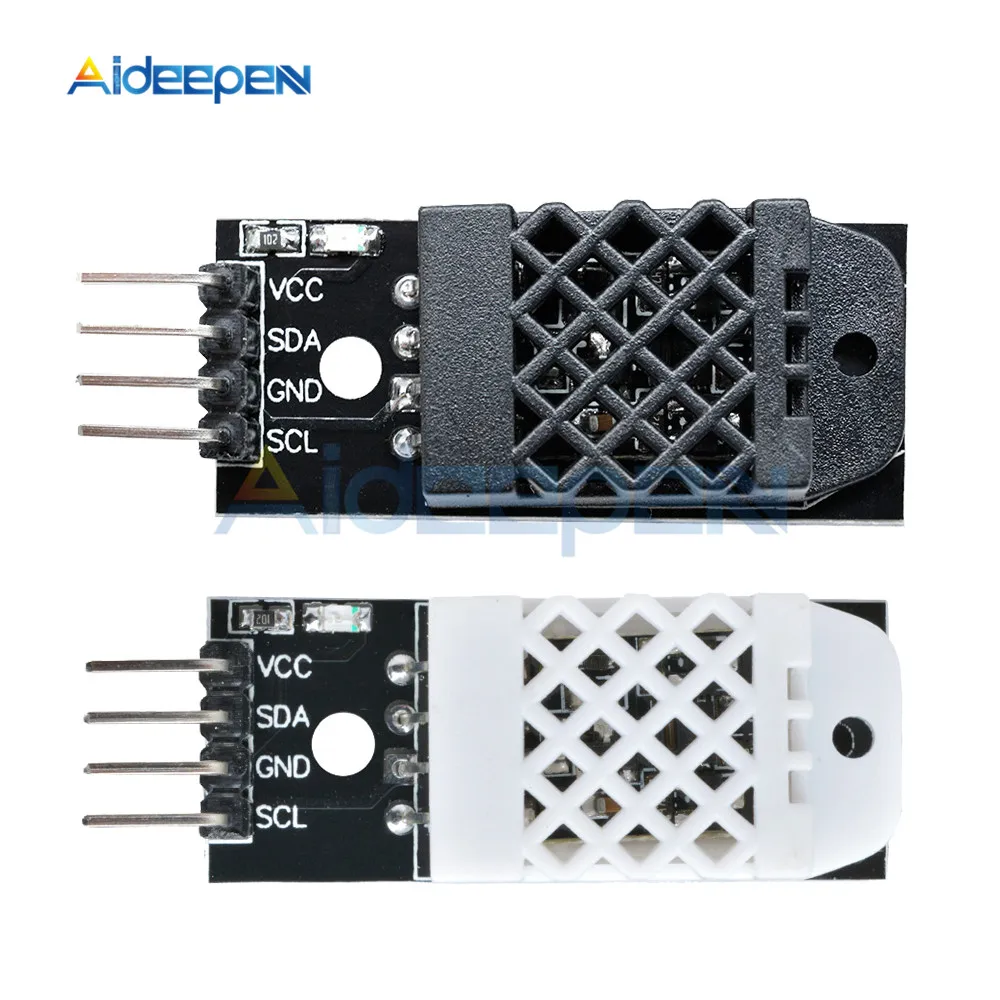 Flash Sale HSQ Black White SHT20 Digital Temperature Humidity sensor Module I2C Thermometer hygrometer Sensor Board For Arduino Ultra-low Power 