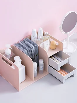 

Office Desk Surface Panel Document Storage Rack Bookshelf Student Desk Multi-Layer Drawer-Type Sundries Book Storage RackS