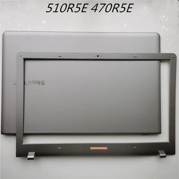 

New Top Case LCD Back Cover Screen cap Screen lid For Samsung np510R5E np470R5E 510R5E 470R5E bezel front housing frame