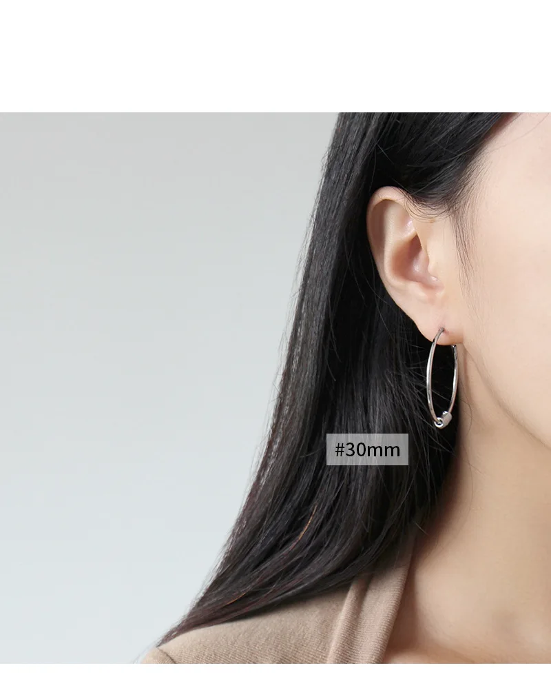 SHANICE, подходит ко всему, корейское серебро 925 пробы, минималистичный стиль INS, простые, индивидуальные маленькие круглые серьги-кольца, Женские Ювелирные изделия