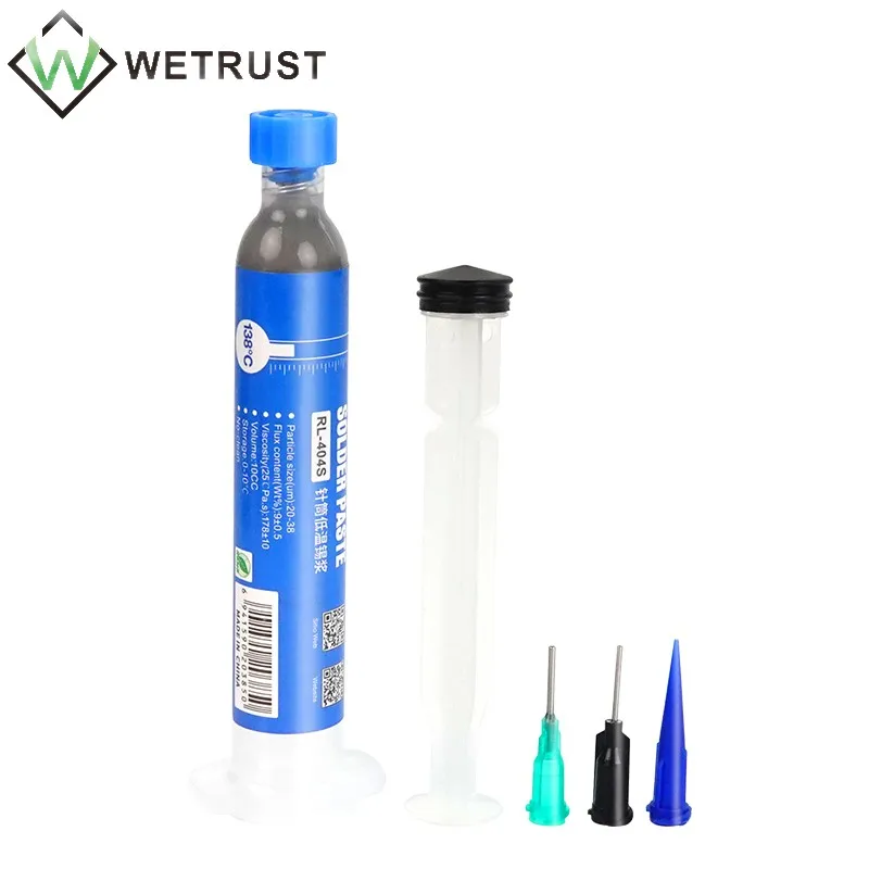 RELIFE 10cc 138℃ BGA Lead Free Low Temperature Tin Soldering Paste No