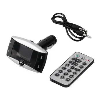 

1.5Inch LCD Car MP3 Player Wireless FM Modulator Hands free Support USB Secure Digital Memory Card