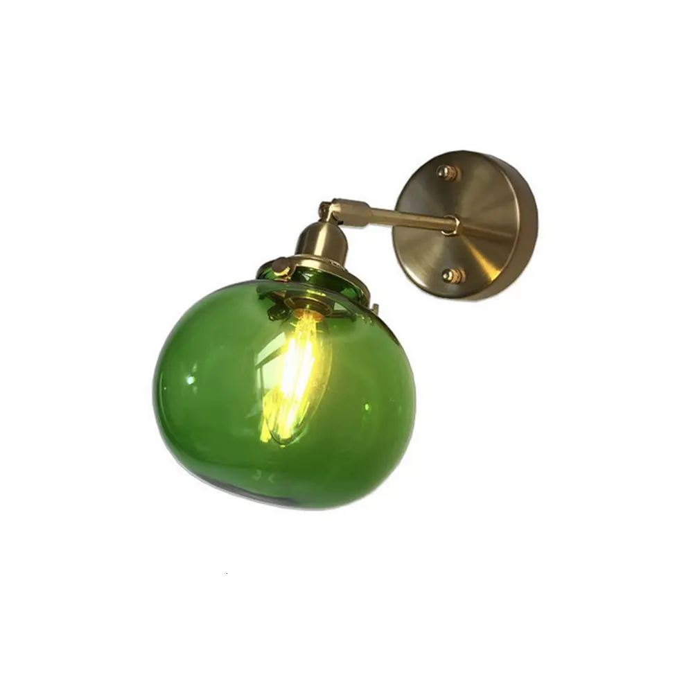 

Loft Vintage Industrial Wall Lamps Clear Glass Wall Light Deco Maison Lustre Led applique murale led