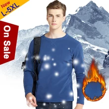 Зимние флисовые теплые мужские толстовки женские однотонные толстовки Топ толстые пары термобелье спортивные толстовки мужской бренд MuLS 5XL