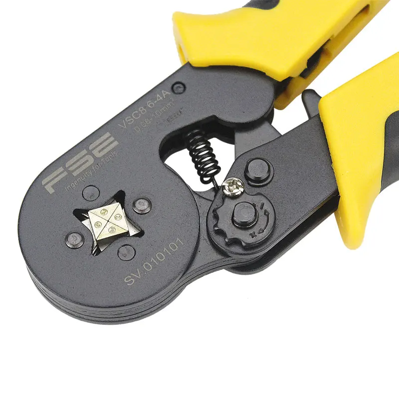 Crimping tools pliers high precision VSC8 6-4A 0.08-10mm2 for tube needle type terminal crimp self-adjusting tools