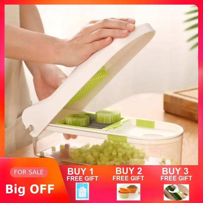 Multifunction Vegetable Cutter Slicer Manual Potato Peeler Durable Anti-slip Carrot Grater Cheese Grater Dicer Tools
