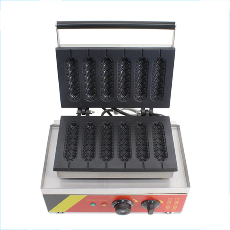 ITOP Electric Waffle Maker French Hot Dog Machine Non-stick Teflon Material Muffin Hot Dog Machine 110-240V Baking Oven ITOP Electric Waffle Maker French Hot Dog Machine Non-stick Teflon Material Muffin Hot Dog Machine 110-240V Baking Oven