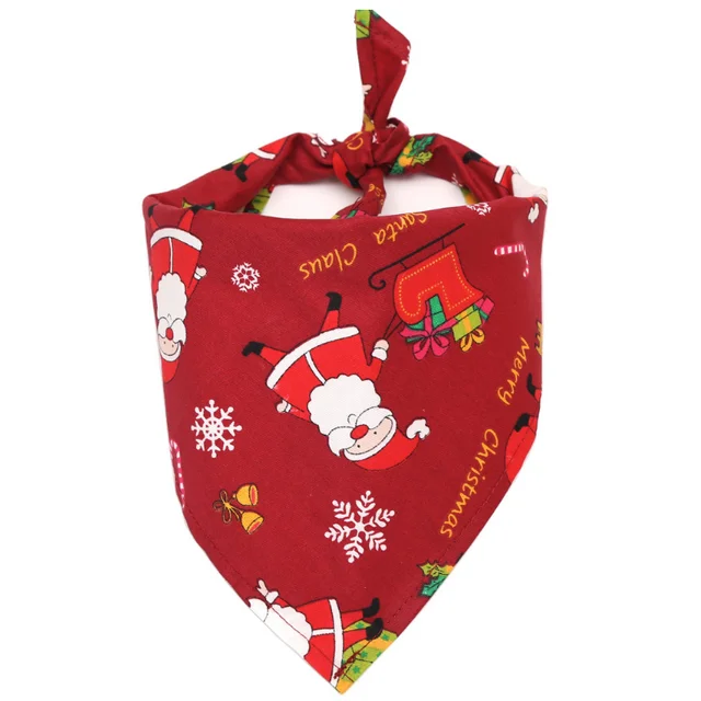 Pañuelos grandes para perro, bufanda para mascota, Bandana para Navidad,  lazos p | eBay