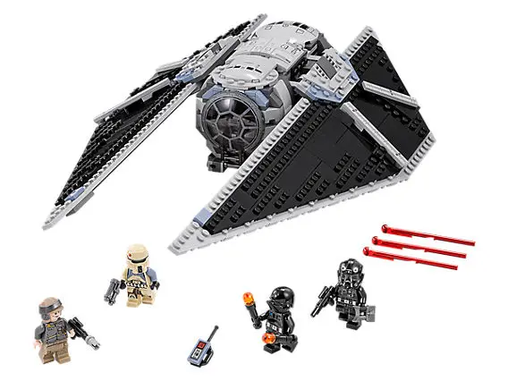 05048 модель TIE Striker, 543 шт., строительные блоки, кирпичи, игрушки для детей, подарки, совместимые 75154, Звездные войны