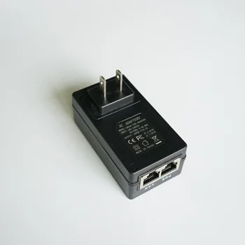 

US plug, POE power adapter,Input AC 100-240V, Output DC48V 0.5A for HIKVISION Video Intercom DS-KD8003-IME1 DS-KH6320-WTE1