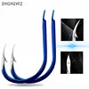 DYGYGYFZ 50pcs/lot Carbon Steel Fishing Hooks 1#-10# Jig Head Crank Barbed Hook for Soft Worm Bass Fish Tackle  Fishing Hooks ► Photo 2/6