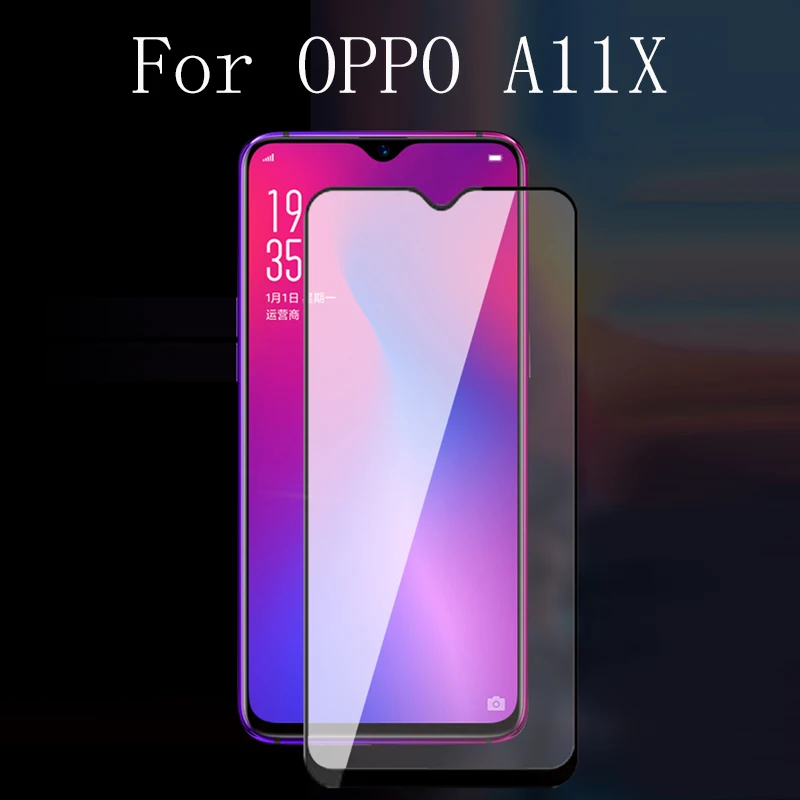 2 шт 3D полный Клей закаленное стекло для OPPO A11X Полное покрытие экрана Взрывозащищенная защитная пленка для OPPO A11X