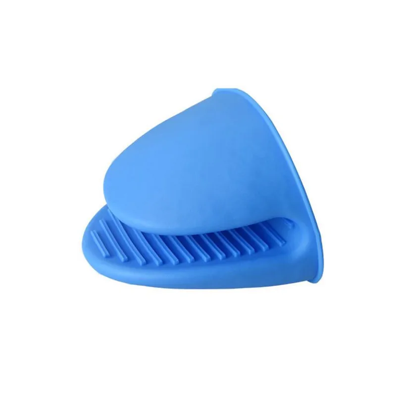 1pc Thicken Silicone Baking Oven Mitts Microwave Oven Glove Insulation Non Stick Anti-slip Grips Bowl Pot Clips Kitchen Gadgets