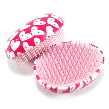 

Heart Pattern Salon Professional Hairbrush Scalp Massage Comb Wet Hair Brush Drop Shipping