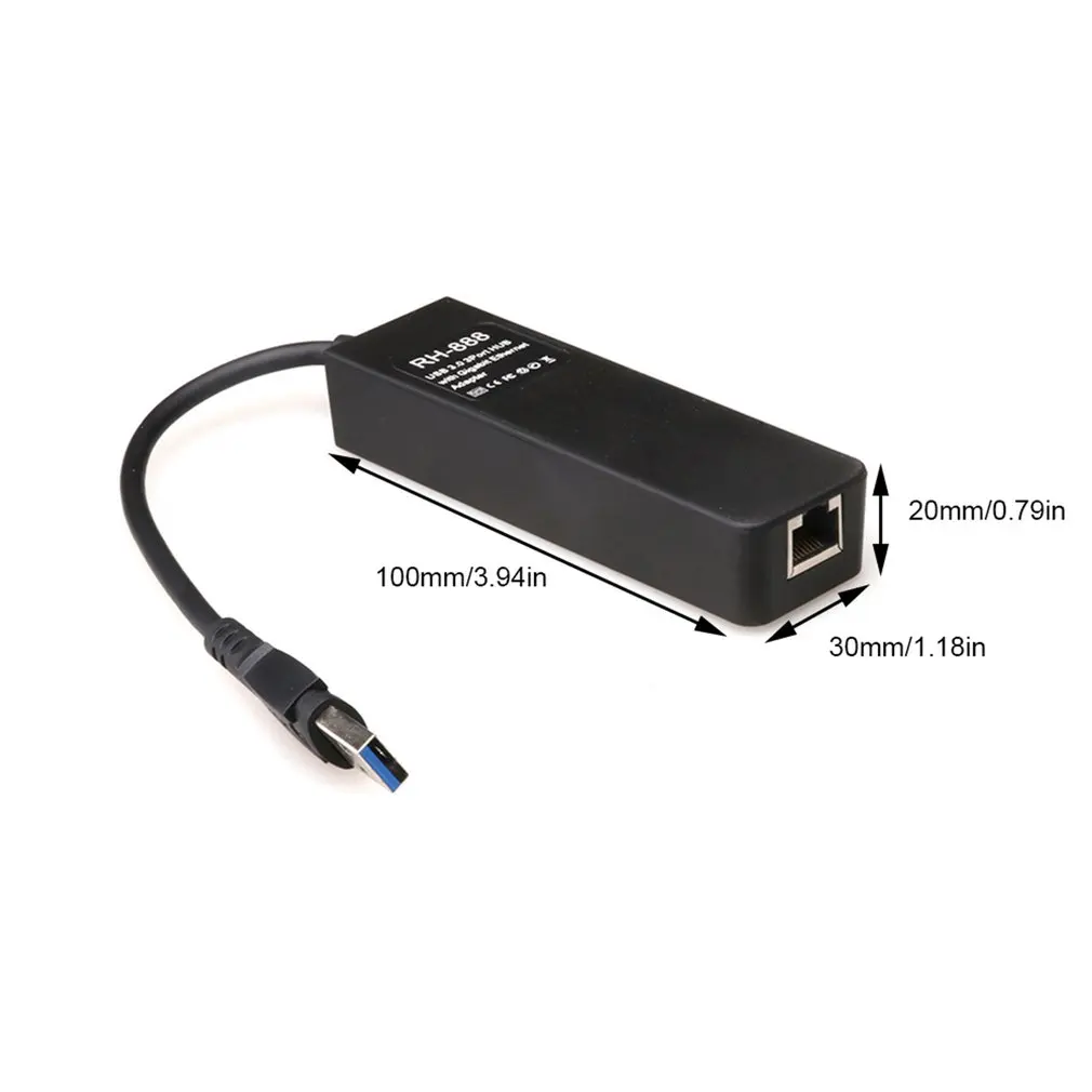 USB3.0 Gigabit LAN+ 3-портовый КОНЦЕНТРАТОР USB к 3,0 RJ45 Gigabit LAN с 3HUB Многофункциональный гигабитный Кабель сетевой адаптер